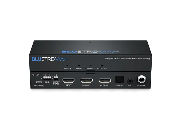 Blustream SP12CS 2-Way Splitter 2-Way 4K HDMI 2.0 HDCP 2.2 Splitter