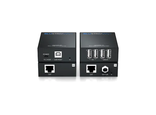 Blustream UEX50B-KIT USB 2.0 Extender USB 2.0 Extender Set - 50m, 4 x USB 