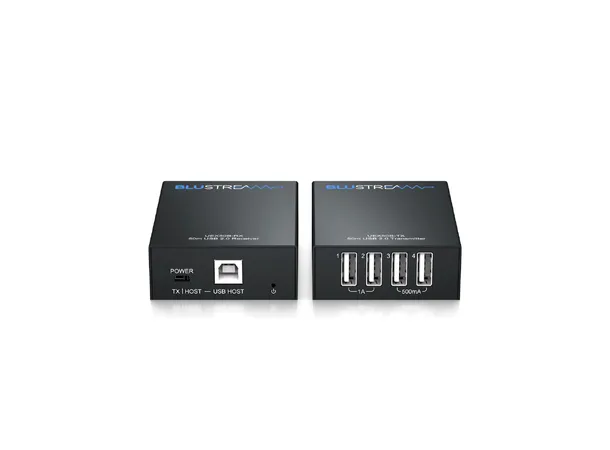 Blustream UEX50B-KIT USB 2.0 Extender USB 2.0 Extender Set - 50m, 4 x USB 