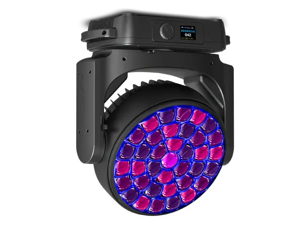 Ayrton ZONDA 9 FX Wash CRI=86 Liquid Eff 29 Kg, 37x40w, 4 - 56° Zoom, 25' Lumen 