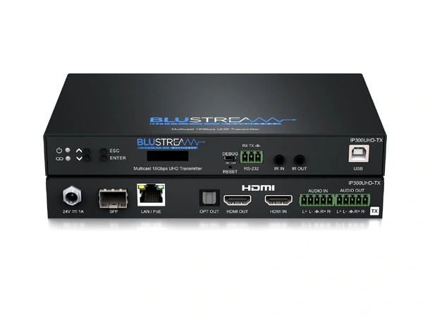 Blustream IP300UHD-TX Multicast UHD Tx IP Multicast UHD Video Transmitter