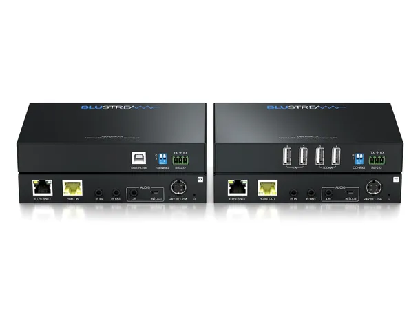 Blustream UEX100E-KIT USB HDBaseT Ext. USB 2.0 HDBaseT™ Extender Set - 100m 