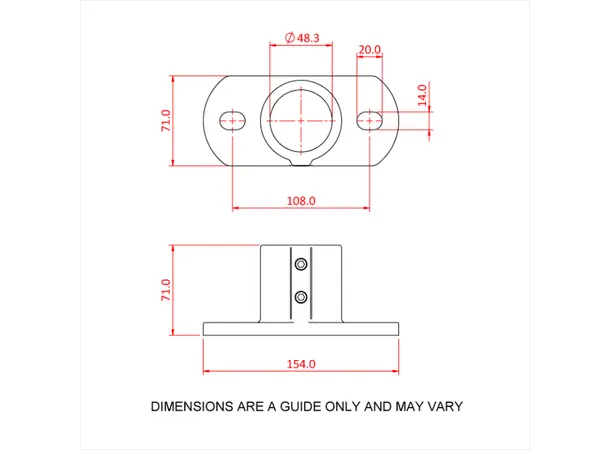Doughty T194046 Flange FLANGE 