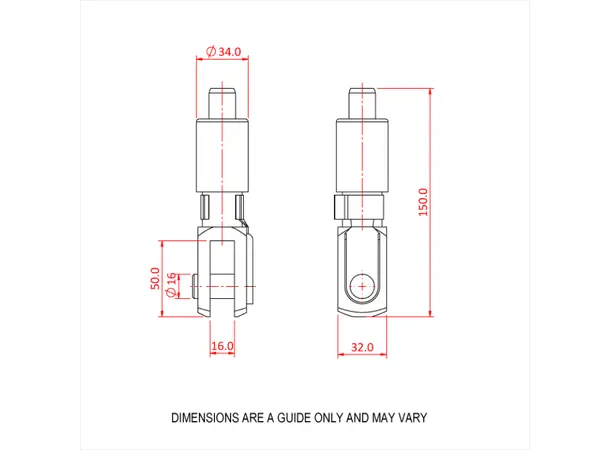 Doughty T37662 Reutlinger 66Sv Ii + Fork 66Sv Ii + Fork 6Mm-190Kg 6.35Mm-210Kg 