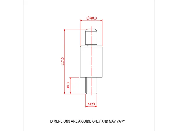Doughty T37680 Reutlinger 80Sv Ii M20 80Sv Ii M20 (6Mm - 190Kg) (8Mm - 330Kg) 