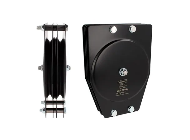 Doughty T42832 Pulley (T/S) (Wire Rope) 180Mm St. Pulley (T/S) (Wire Rope) 