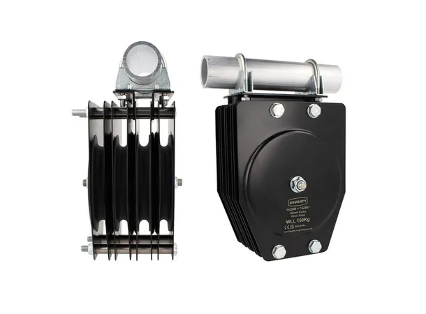 Doughty T42848 Pulley (Triple Sheave) 150Mm St. Pulley (Triple Sheave) (Rope) 