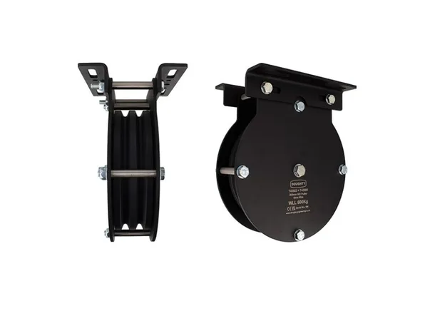 Doughty T42921 Pulley S/S (Wire Rope) 200Mm H/D Pulley S/S (Wire Rope) 