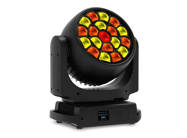 Ayrton ARGO 6 Wash CRI = 86 23 Kg, 19x40W, 4° - 56°, 13' Lumen, IP65 