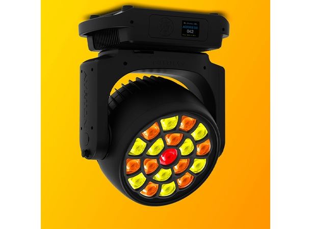 Ayrton ARGO 6 Wash CRI = 86 23 Kg, 19x40W, 4° - 56°, 13' Lumen, IP65 