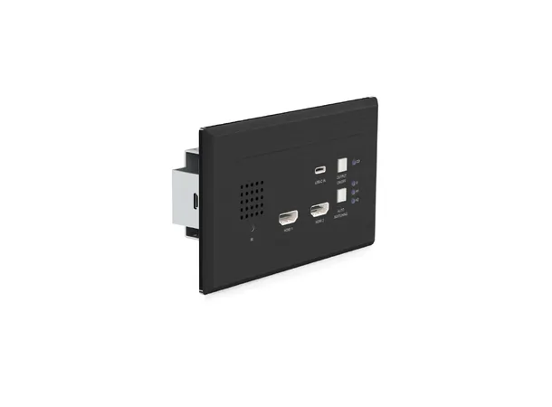 Blustream HEX31WPB-TX Wall Plate Tx 2 x HDMI & 1 x USB-C HDBaseT Transmitter 