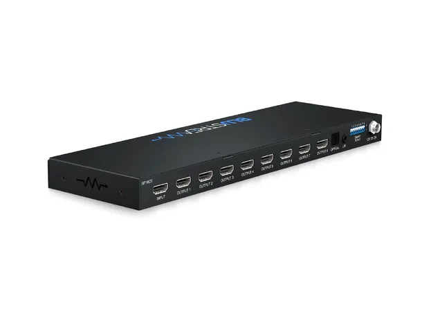 Blustream SP18CS 8-Way Splitter 8-Way 4K HDMI 2.0 HDCP 2.2 Splitter 
