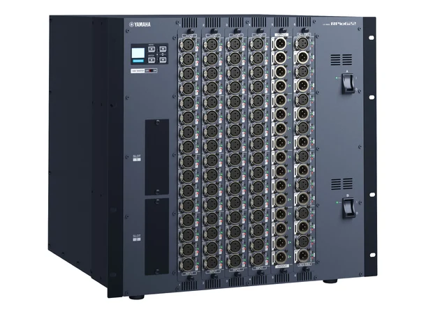 Yamaha Large I/O frame 6  RY card slots. 2 HY card slots. 