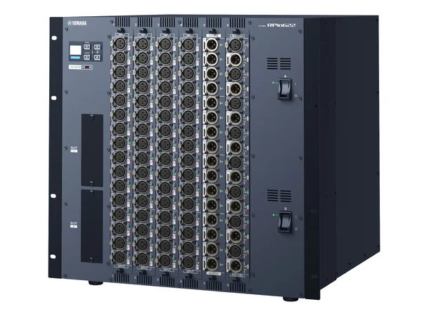 Yamaha Large I/O frame 6  RY card slots. 2 HY card slots. 