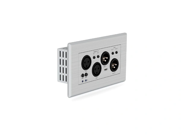 Blustream DA22XLR-WP-EU 2x2 Dante® XLR Audio Converter