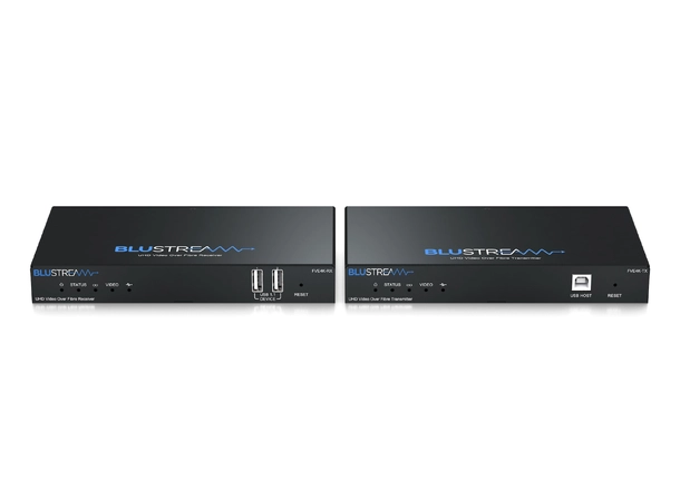 Blustream FVE4K-KIT Fibre Extender Set bransjeledende HDMI2.0 4K 60Hz 4:4:4 