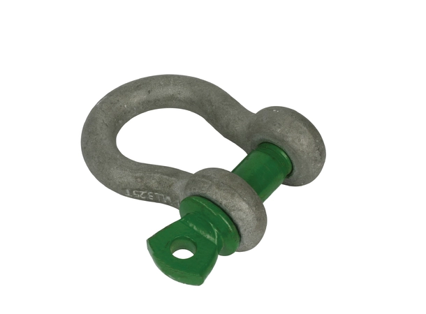 Doughty T39201 Bow Shackle 8Mm Bow Shackle 8Mm (Green Pin) WLL 500 Kg 