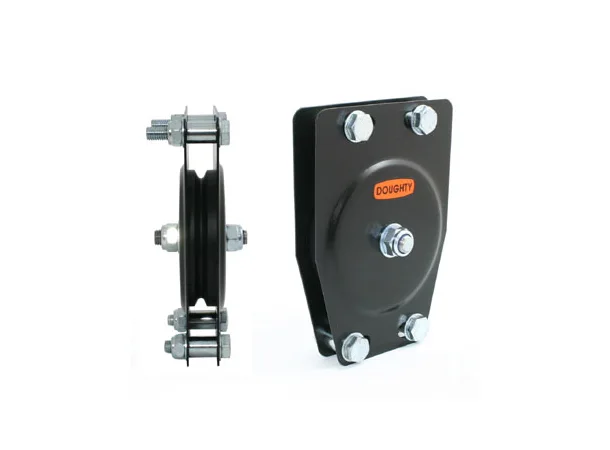 Doughty T42836 Pulley (Single Sheave) 100Mm St. Pulley (Single Sheave) (Rope) 