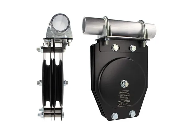 Doughty T42846 Pulley (Single Sheave) 150Mm St. Pulley (Single Sheave) (Rope) 