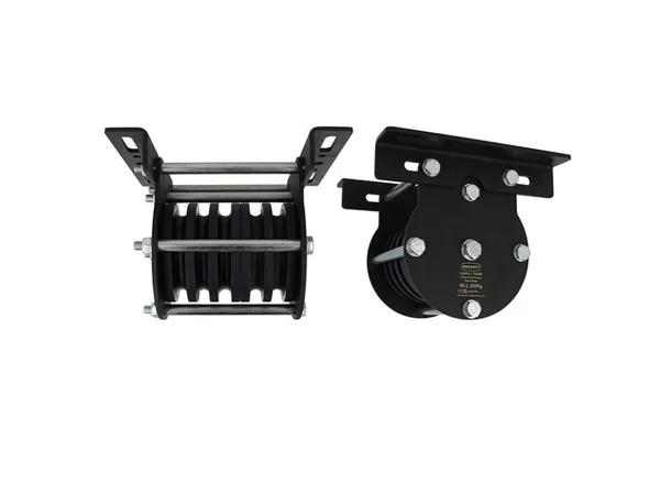 Doughty T42934 Pulley (Quad Sheave) 100Mm H/D Pulley (Quad Sheave) (Rope) 