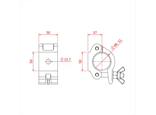 Doughty T57230 Half Coupler Half Coupler - Weld Fitting 