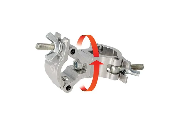 Doughty T5887501 Atom Swivel Coupler Atom Swivel Coupler (To Suit 1") (Black) 