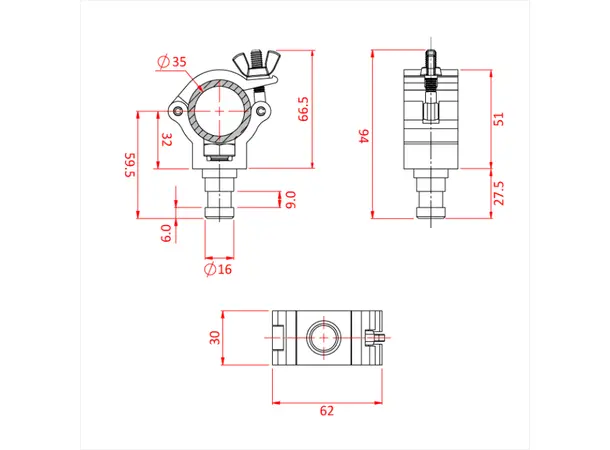 Doughty T58922 Atom Snapper Atom "Snapper" (To Suit 35Mm) 
