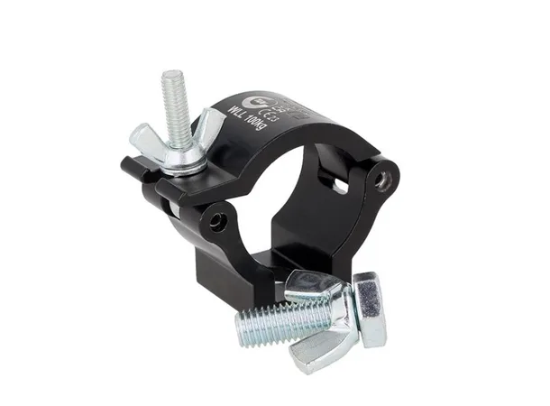 Doughty T5899701 Atom Hook Clamp Atom (To Suit 1 1/2") (Black) 