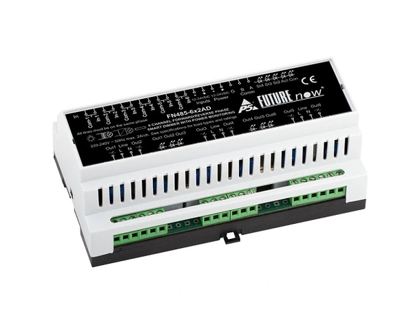 P5 Future Now 6 Channel FN485 Bus Smart Dimmer with Energy Metering 