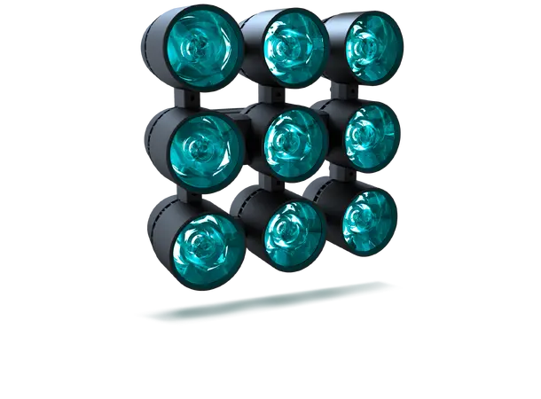 Ayrton INTELLIPIX XT - 9 x 35 W RGBW LED Versatile luminaire