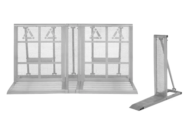 Prolyte BARRIER CORNER 45DGR OUTSIDE Lightweight crowd control system 