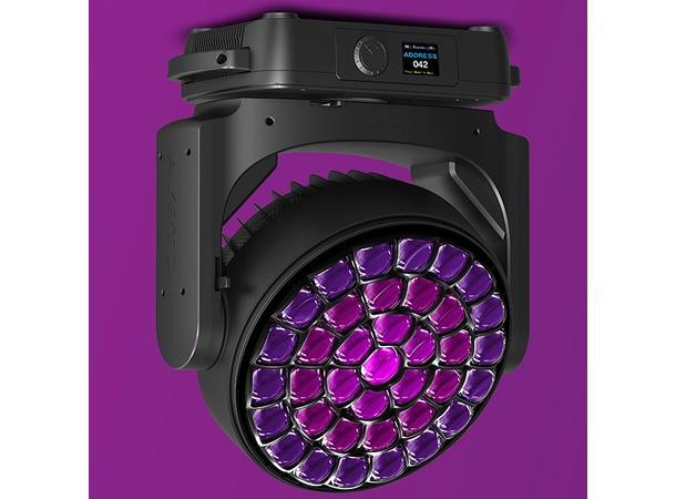 Ayrton ZONDA 9 WASH  CRI = 86 29 Kg, 37x40w, 4 - 56° Zoom, 25' Lumen 