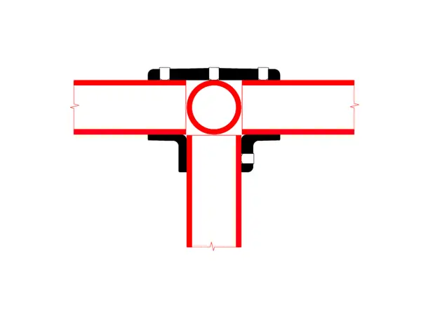 Doughty T194013 Side Outlet Tee SIDE OUTLET TEE 