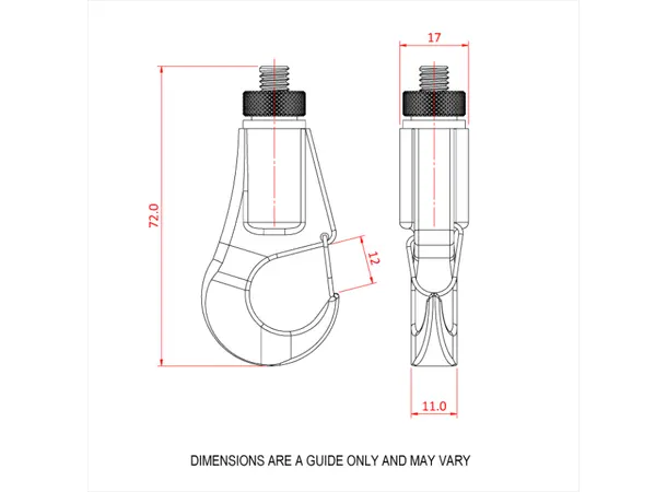 Doughty T37634 Reutlinger 30Sv With Hook 30Sv With Hook (3Mm - 102Kg) 