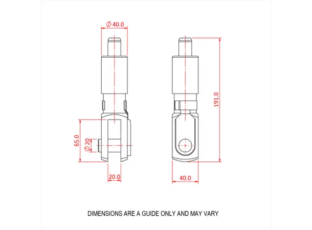 Doughty T37682 Reutlinger 80Sv Ii 80Sv Ii + Fork 6Mm-190Kg 8Mm-330Kg 