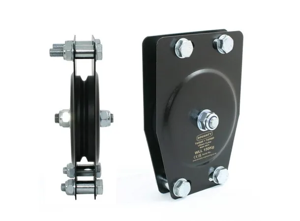 Doughty T42813 Pulley (Q/S) (Wire Rope) 100Mm St. Pulley (Q/S) (Wire Rope) 