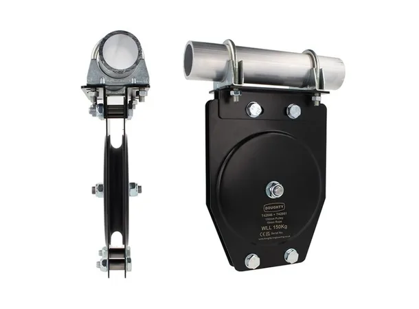 Doughty T42849 Pulley (Quad Sheave) 150Mm St. Pulley (Quad Sheave) (Rope) 