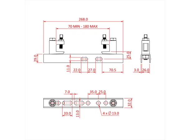 Doughty T42870 Girder Channel (D) Girder Channel (D) 75-150Mm + Flange 