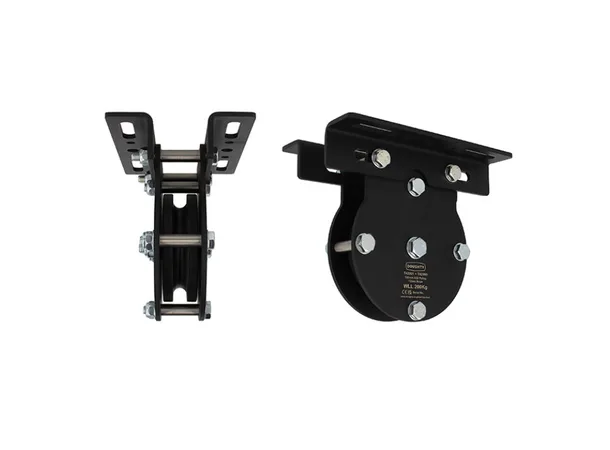 Doughty T42932 Pulley (Double Sheave) 100Mm H/D Pulley (Double Sheave) (Rope) 