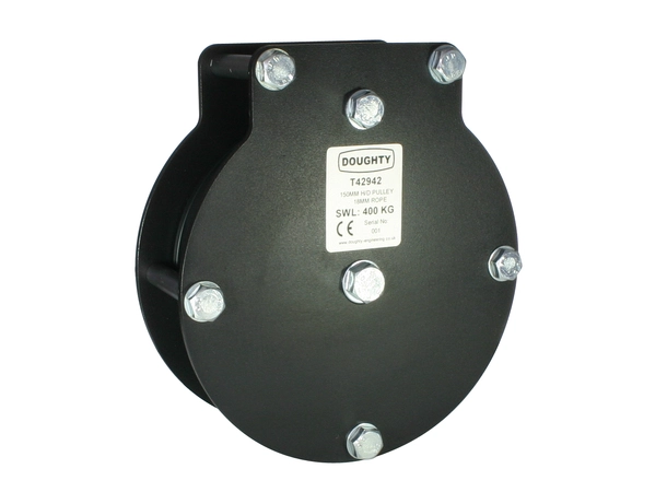 Doughty T42942 Pulley (Double Sheave) 150Mm H/D Pulley (Double Sheave) (Rope) 