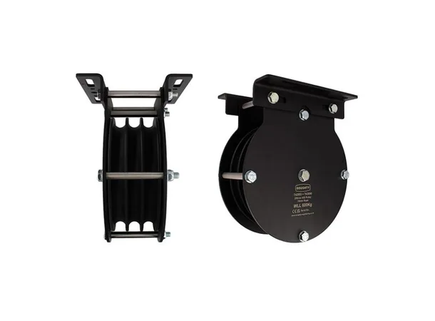 Doughty T42952 Pulley (Double Sheave) 200Mm H/D Pulley (Double Sheave) (Rope) 
