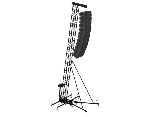 Fenix PACQ1000 Kompakt løftetårn Løfteevne på 1000kg og 8m løftehøyde 