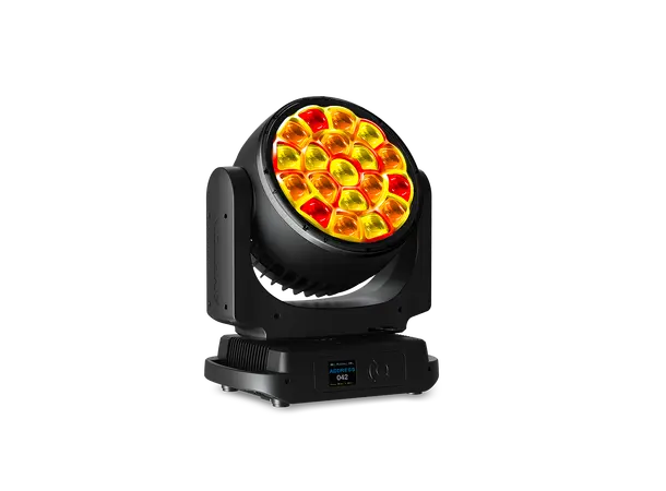 Ayrton ARGO 6 FX Wash CRI=86 Liquid Eff 23 Kg, 19x40W, 4° - 56°, 13' Lumen, IP65 