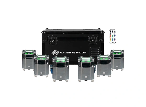 ADJ Element H6 pak Alt-i-ett belysningssystem 