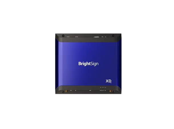 BrightSign XD234 Standard i/o player 3D WebGL & real time data visualization