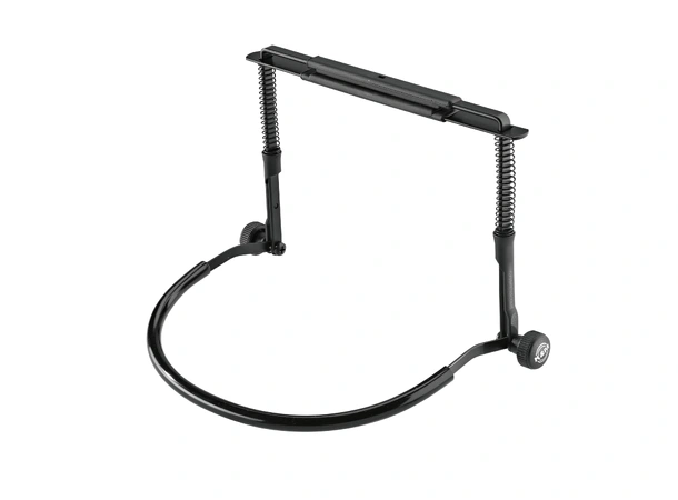 K&M 16416 Harmonica holder black Harmonica holder 