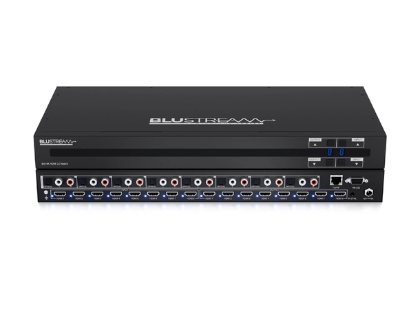 Blustream CMX88CS Matrix Contractor 8x8 4K 18Gbps HDMI2.0 Matrix 