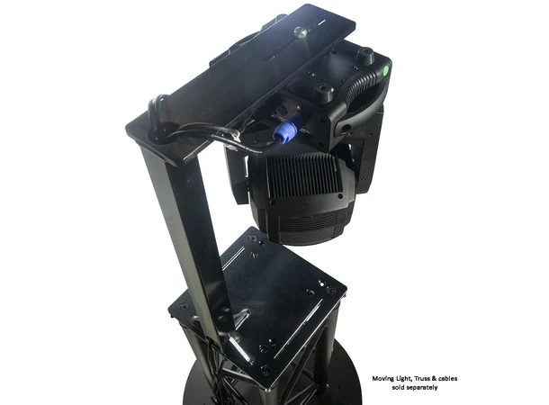 DuraTruss Fixture Suspension Black Allows to hang a fixture upside down 