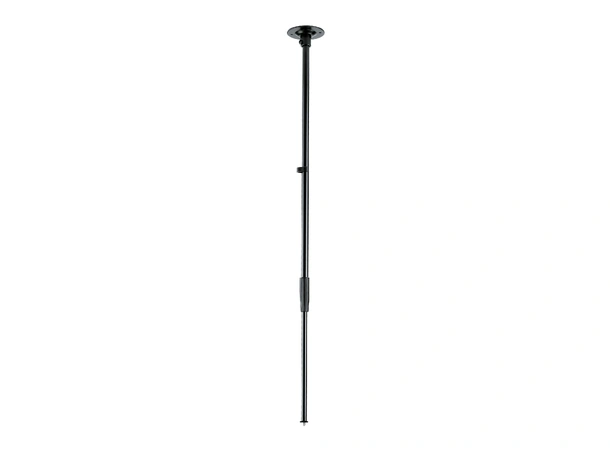 K&M 22150 Ceiling stand, Black H: 610 - 1120 mm 