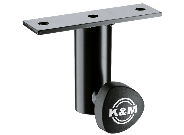 K&M 24281 SCREW-ON ADAPTER black sort, for 35 mm 